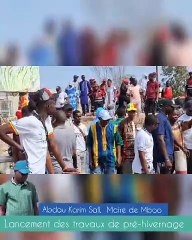 Mbao : Abdou Karim Sall lance les travaux de pré-hivernage