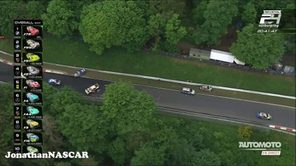 Van Der Linde Big Crash 2024 Nurburgring 24 Hours