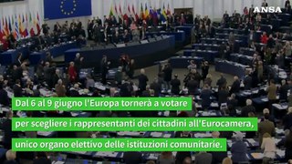 Elezioni europee, si vota dal 6 al 9 giugno