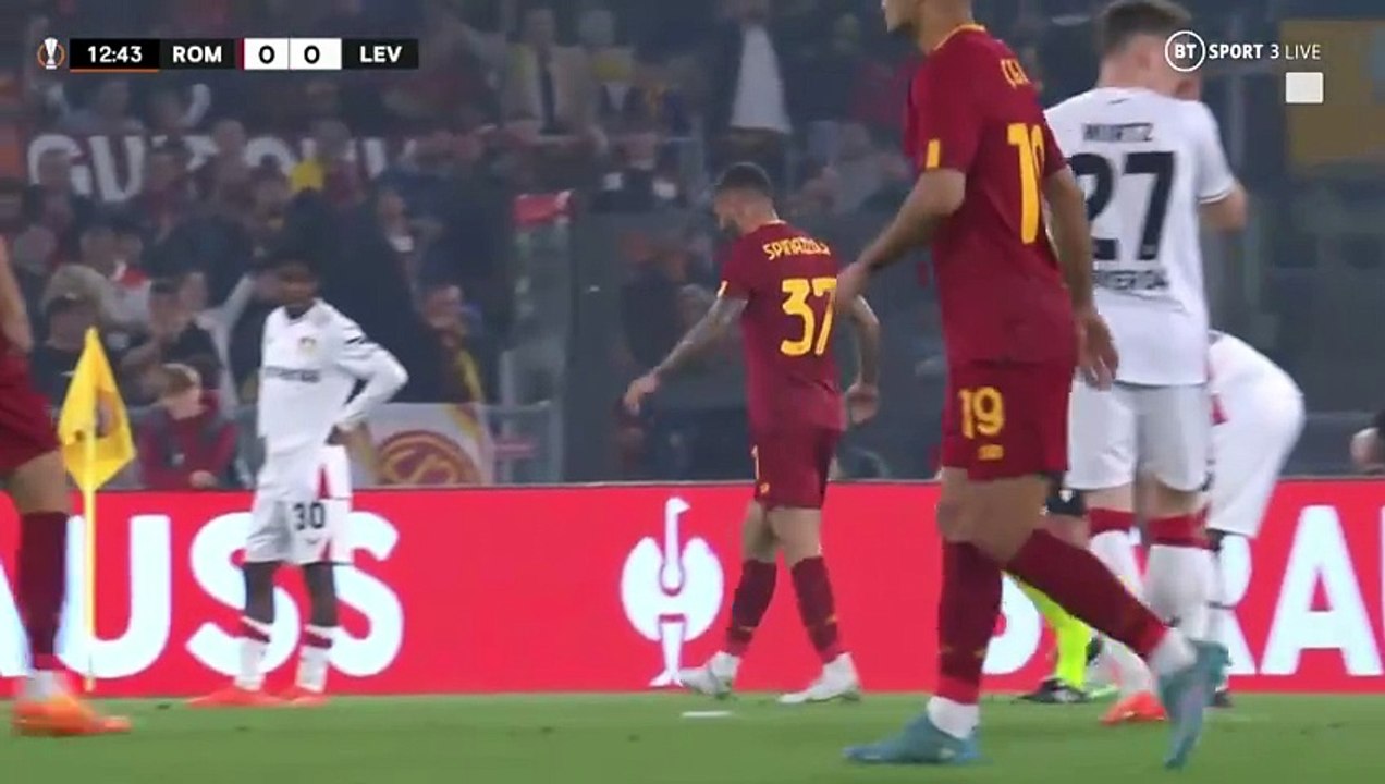 AS Roma vs. Bayer Leverkusen 2022-23 - 1.Half