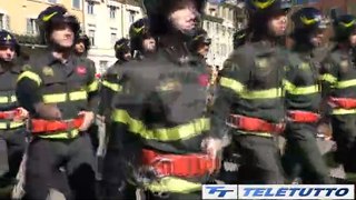 Video News - Raduno nazionale, Brescia omaggia i Vigili del fuoco
