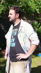 Slow motion water drop