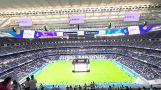 Así se prepara el Bernabéu para la final de la Champions League