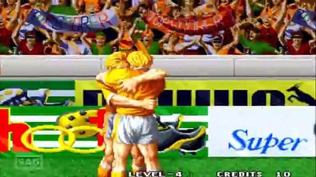 SUPER SIDEKICKS - BRAZIL VS. NETHERLANDS GAMEPLAY (ARCADE) NO COMMENTARY - SERGIO GAMER
