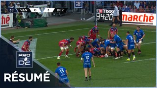 PRO D2 Saison 2023-2024 - Demi-Finales – Résumé RC Vannes - AS Béziers Hérault Rugby