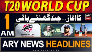 ARY News 1 AM Headlines 2nd June 2024 | T20 World Cup Begins | Match 1 USA vs Canada