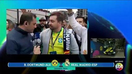 Entrevistado ao Vivo no SBT Promove Rival de Patrocinador da Champions ⚽