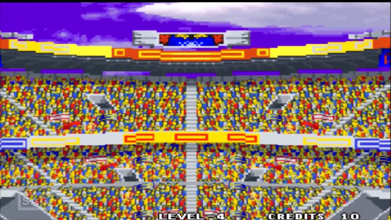 SUPER SIDEKICKS - BRAZIL VS. UNITED STATES GAMEPLAY (ARCADE) NO COMMENTARY - SERGIO GAMER