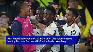 Breaking News - Real Madrid win the UEFA Champions League
