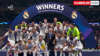 Borussia Dortmund'u 2-0 yenen Real Madrid Şampiyonlar Ligi şampiyonu