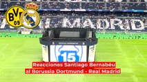 Las reacciones del Santiago Bernabéu a la 15ª