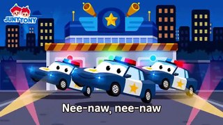 NEW Police Car Vehicle Song Car Songs Police Car for Children NurseryRhymes JunyTony