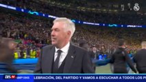 Ancelotti's first move after final whistle: a heartwarming moment with his wife