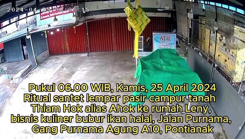 Ini Fakta Thiam Hok alias Ahok Sebanyak 5 Kali Lakukan Ritual Lempar Santet dari Dua Tangan ke Rumah Leny, Jalan Purnama, Gang Purnama Agung A10, Pontianak, 25, 26, 27, 29 dan 30 April 2024 Dilaporkan Perbuatan Tidak Menyenangkan ke Kantor Polisi