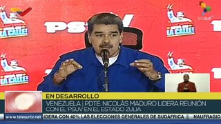 Presidente de Venezuela Nicolás Maduro denunció planes de violencia de parte del extremismo