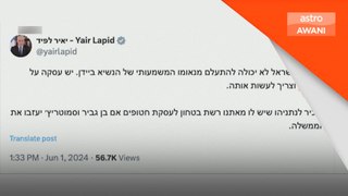 Netanyahu tolak gencatan senjata kekal sehingga Hamas dihapuskan