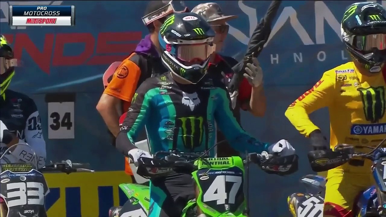 2024 AMA Pro Motocross Hangtown 250 Moto 2 video Dailymotion