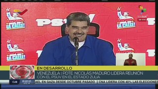 Presidente Nicolás Maduro agradeció el amor del pueblo zuliano