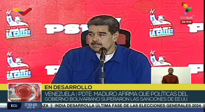 Pdte. Maduro: Hemos derrotado las sanciones de EE.UU.