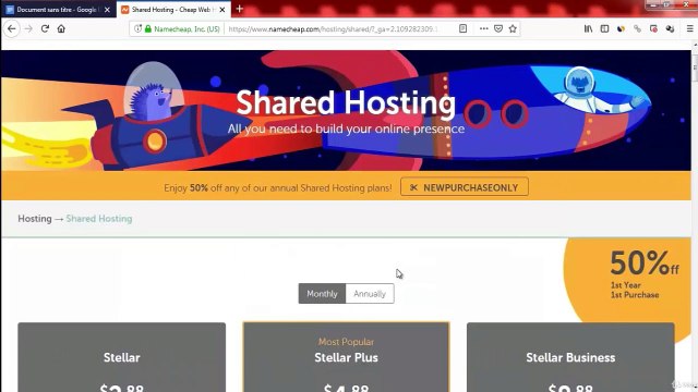 Part 3.2. Choose a Web Hosting Provider