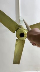 Weird way to run a fan 