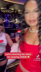 Latto Playfully Teases Sister for Wearing a Shein Dress 👗