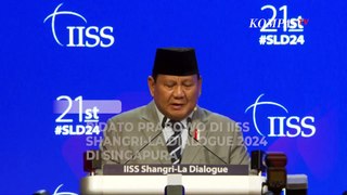 [FULL] Pidato Menhan Prabowo di Forum IISS Shangri-La Dialogue 2024: Singgung Serangan di Rafah