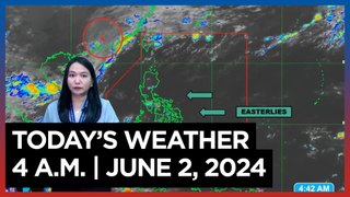 Today's Weather, 4 A.M. | June 2, 2024