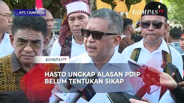 Hasto Kristiyanto Ungkap Alasan PDIP Belum Tentukan Sikap Politik di Pemerintahan Prabowo-Gibran