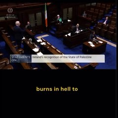 İrlandalı Vekil Gazze'deki katliamı anlatırken gözyaşlarını tutamadı