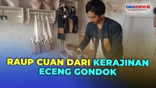 Pemuda asal Semarang Raup Cuan dari Kerajian Eceng Gondok
