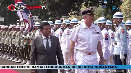 Prabowo Terima Panglima Angkatan Bersenjata Inggris, Bahas Peningkatan Kerja Sama Pertahanan RI-Inggris