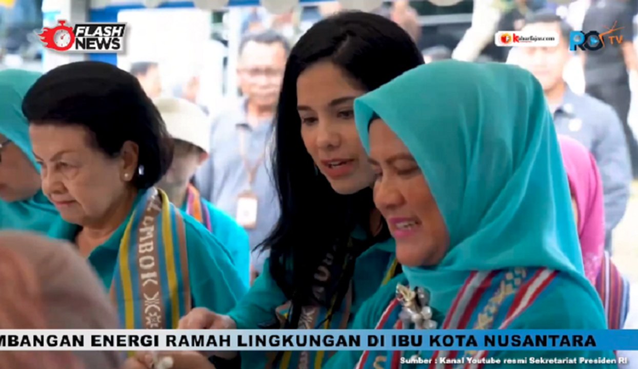 Ibu Iriana Jokowi dan Anggota OASE KIM Lakukan Kunjungan Kerja ke NTB