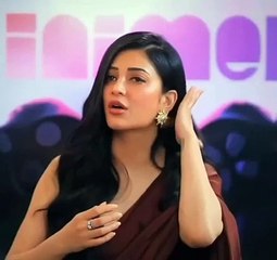 Actress Shruti haasan cute video