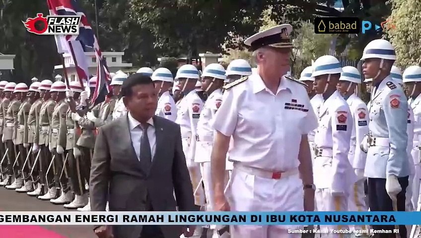 Prabowo Subianto Terima Kunjungan Panglima Angkatan Bersenjata Inggirs untuk Bahas Peningkatan Kerja Sama Pertahanan RI