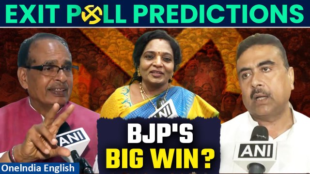 BJP Leaders React to Exit Poll Predictions | Lok Sabha Elections 2024 | Oneindia News