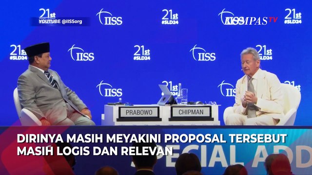 Saat Prabowo Ingatkan Lagi soal Proposal Damai Ukraina-Rusia di Forum Shangri-la Dialogue 2024