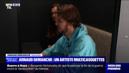 Arnaud Demanche, un humoriste à la radio et en spectacle