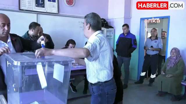 Kayseri Pınarbaşı'nda seçmenler oy kullanmaya başladı