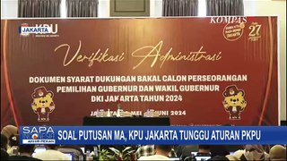 Putusan MA soal Batas Usia Cagub-Cawagub, KPU Jakarta Tunggu Aturan PKPU
