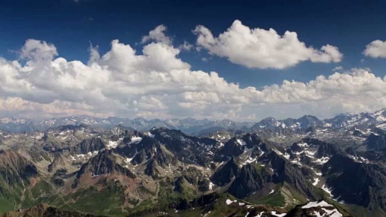 Clouded & Mountains
