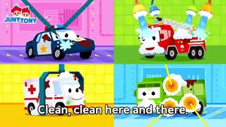 NEW Car Wash Song Fun Facts About Cars Vehicle Song Car Songs for Kids JunyTony
