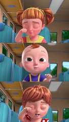 The baby on the bus cry wah wah wah #kidsenglishchannel#shorts