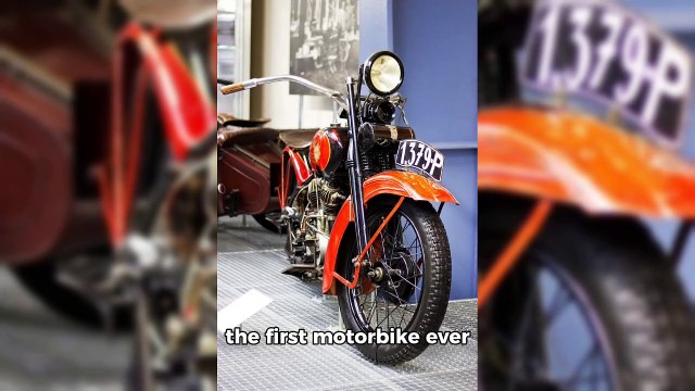 Short History  of Motorbike ️  with the Help of AI 