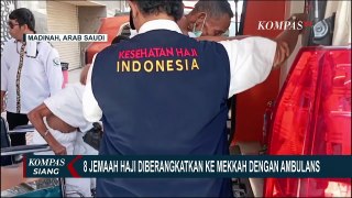 Sempat Dirawat di RS Madinah, 8 Jemaah Haji Indonesia Diberangkatkan ke Mekkah Naik Ambulans