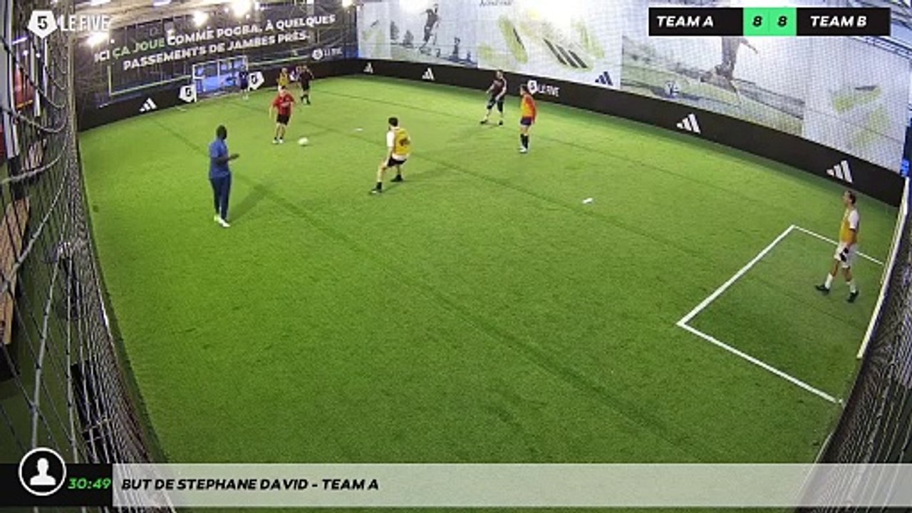 But de stephane david - Team A