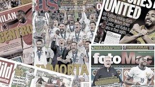 L’Europe s’incline devant le sacre du Real Madrid, le coup bas de Naples au PSG