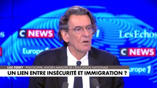 Luc Ferry : «93% des OQTF ne sont pas appliquées, c'est scandaleux. Cela rend les Français cinglés et c'est pour cela qu'ils votent Marine Le Pen»