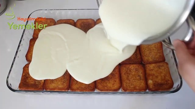 Karamelli Etimek Tatlısı-Etimek Tatlısı Nasıl Yapılır