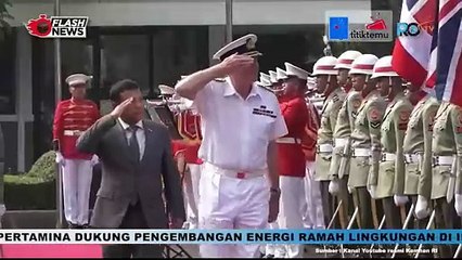 Prabowo Terima Kunjungan Panglima Militer Inggris, Bahas Kerja Sama Pertahanan